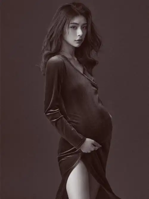 孕妈看了都拒绝不了的高级肖像孕妇照孕照