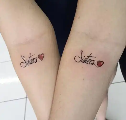 一组黑白灰风格情侣小清新纹身图案线条