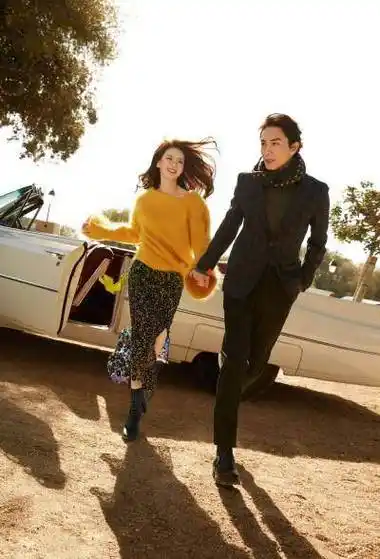 娱乐圈的高颜值夫妇,戚薇和李承铉很搭,吸引李承铉单凭这点足够_身材