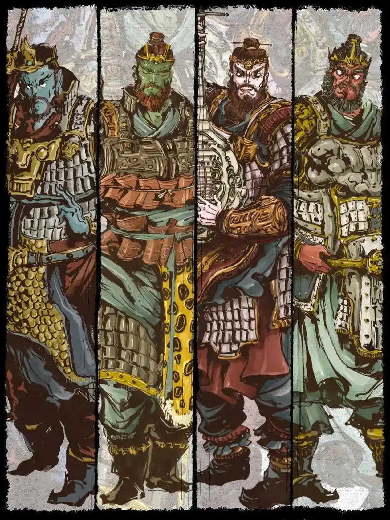 《魔家四将》黄天化,听说你很会开挂 #画画 #原创 #手绘 - 抖音