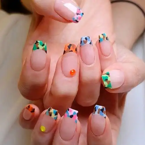 ins美甲手绘美甲多图