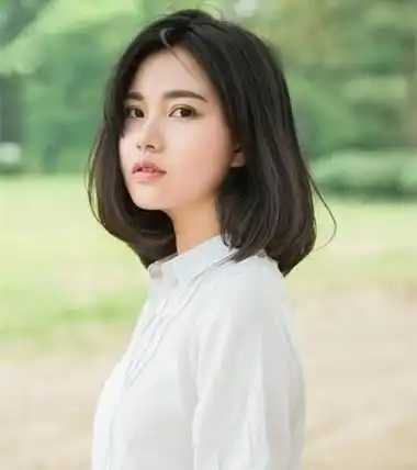 鹅蛋脸型适合什么发型,鹅蛋脸型适合发型图片女长发图21