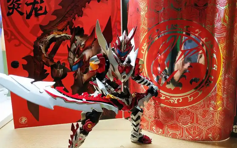 [萌兔]铠甲勇士炎龙侠进化版测评