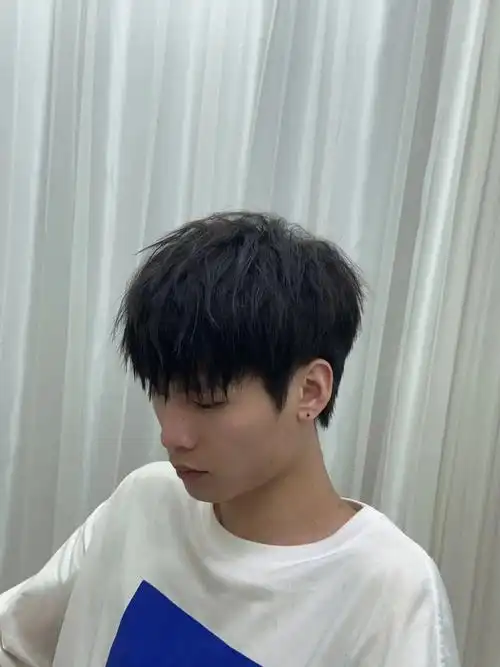 男士摩根碎盖烫