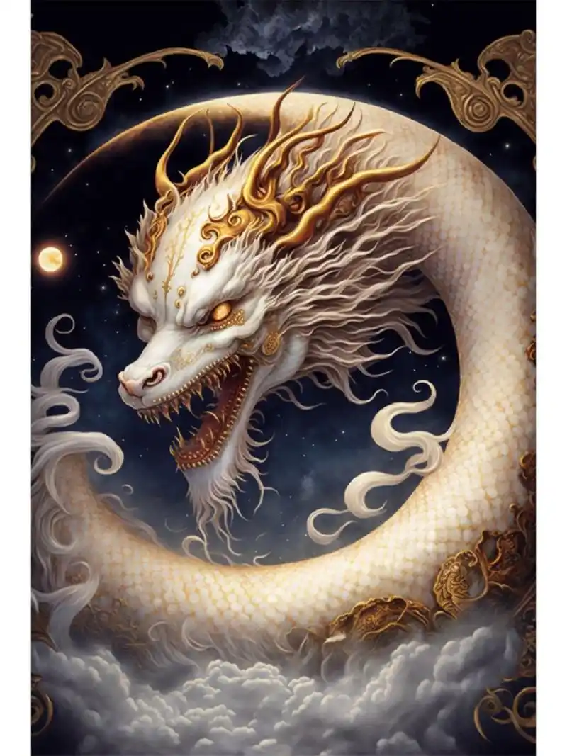 相传龙能飞行,擅变化,会呼风唤雨等,与凤凰,麒麟等并列为祥瑞.