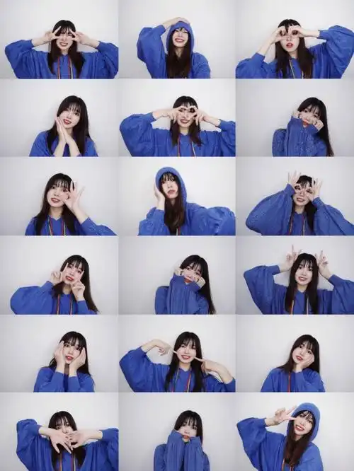 超全18个自拍姿势简单好记不重复