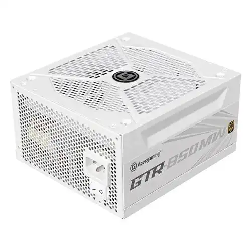 机艾湃电竞电脑电源gtr750w850w金牌全模组白色电源atx30台式