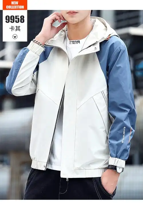 七匹·狼旗下美式潮牌男士外套春夏款2021年新款韩版潮流工装衣服男生