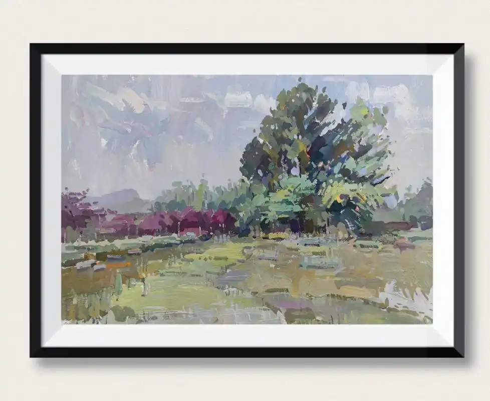 色彩风景照片对画 - 川美小子 - 抖音