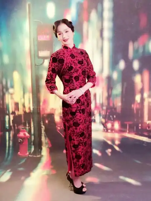 愿你在旗袍中遇见最美的自己!