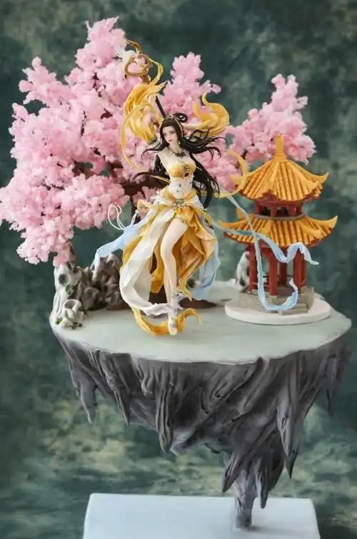 中国风翻糖蛋糕,制作得栩栩如生,让人不舍吃掉!