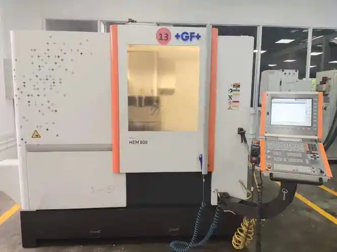 二手阿奇夏米尔hem800立式加工中心二手立式加工中心三轴光纤
