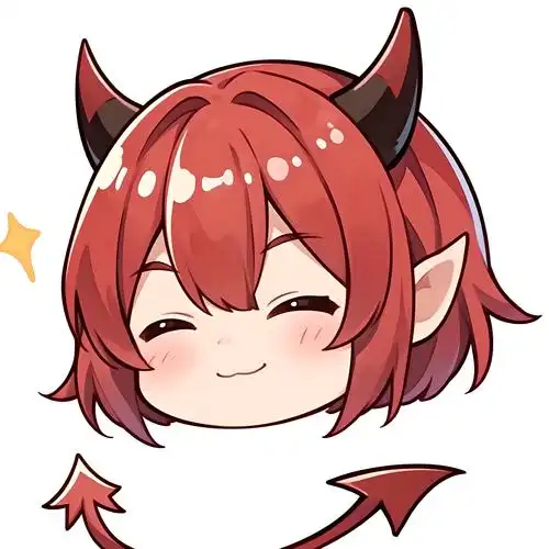 可爱的小恶魔头像😈