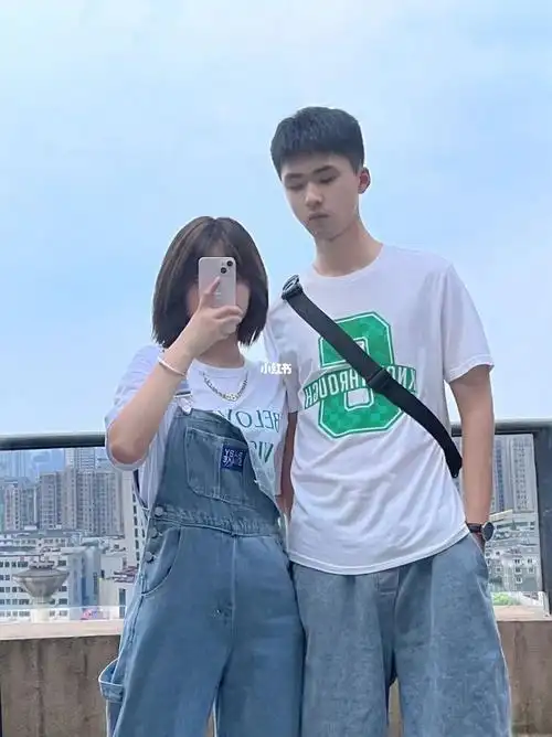 ootd183cm163cm情侣穿搭校园风超减龄