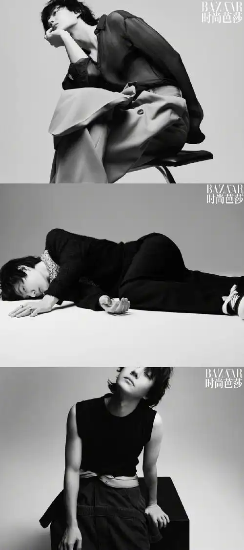 王一博时尚芭莎开年封面##王一博素颜大片##时尚芭莎 王一博