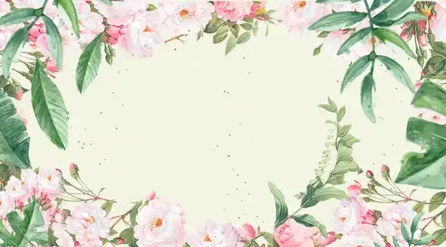 搜图123提供独家原创小清新温馨花卉春天海报背景素材下载,此素材图片