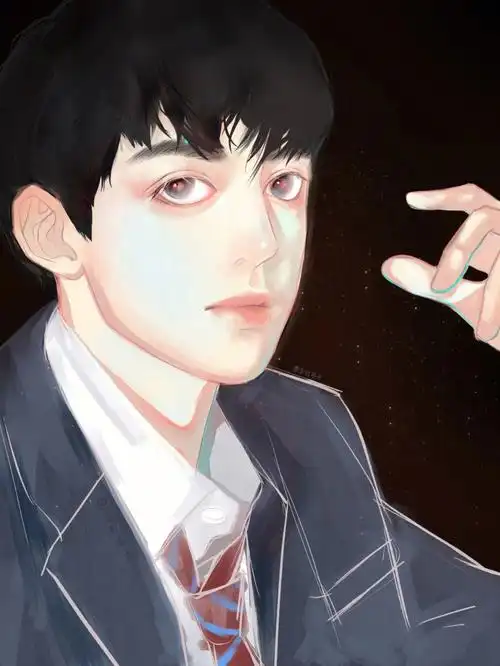 画的不太像#procreate  #板绘  #曾舜晞