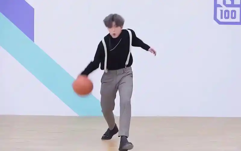 【4k重置无水印】蔡徐坤打篮球,鸡你太美原版万恶之源