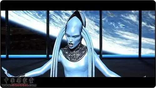 那个外星人 全身蓝色 头上有触角 挺长的 还有.唱歌