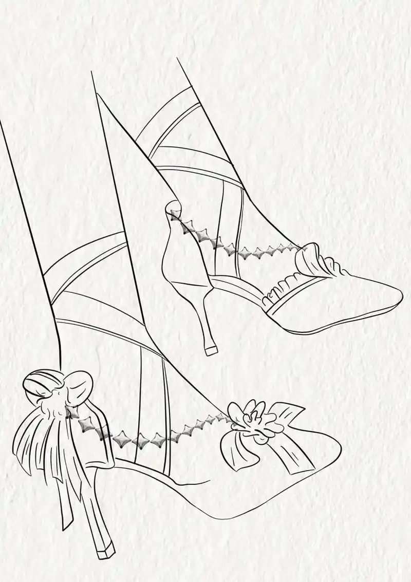 lo高跟鞋款式图