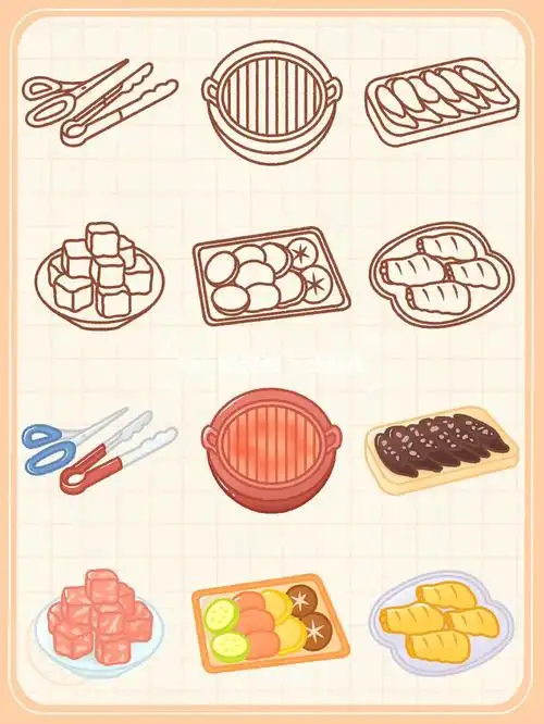 可爱简笔画  #画个