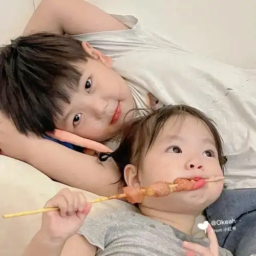 611萌娃情侣头像来啦超萌