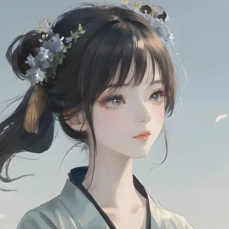 古风头像|浅绿清冷|灵动