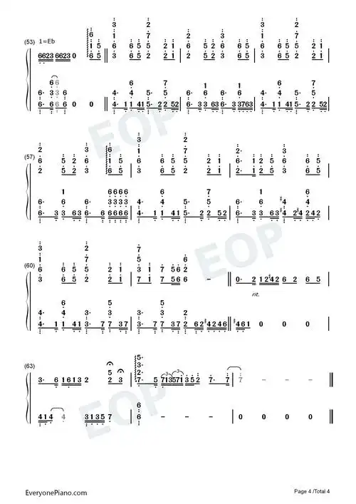 海底钢琴简谱凤凰传奇演唱