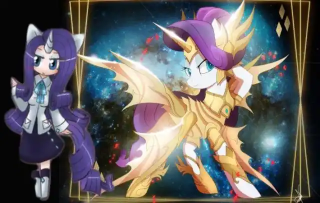 小马宝莉:小马的专属星座,暮光闪闪是射手座,柔柔是处女座