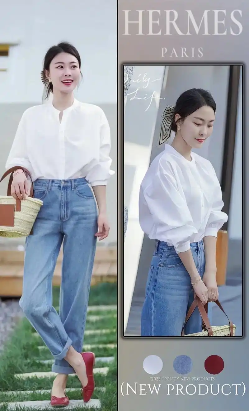 开春一套清爽搭配