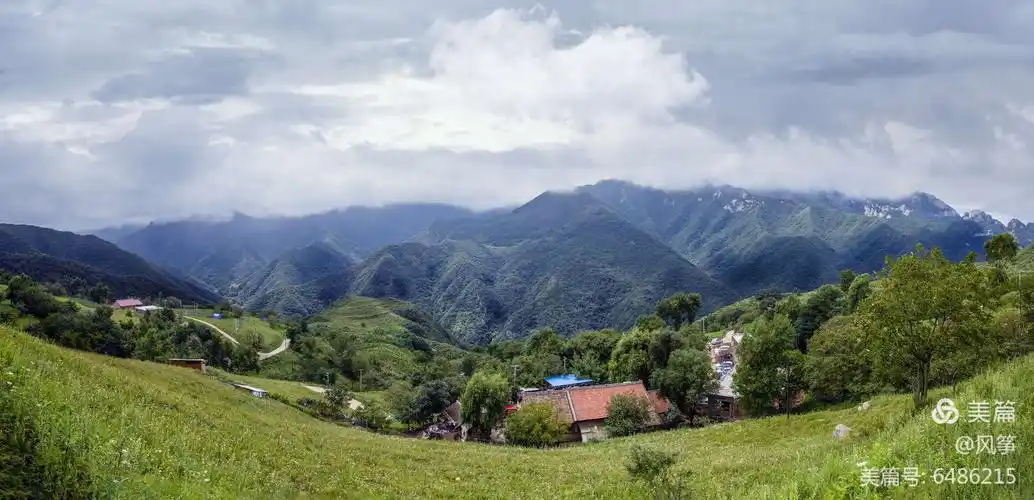 西安城边的高山草甸