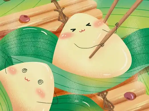 2019粽子图片卡通可爱的最新萌萌哒粽子图片大全