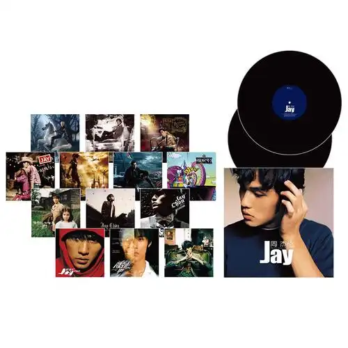 正版预订jay周杰伦黑胶唱片套装20周年专辑lp音乐cd