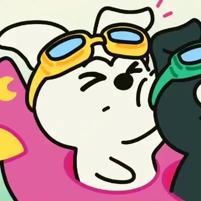 沙雕不明显的情侣头像