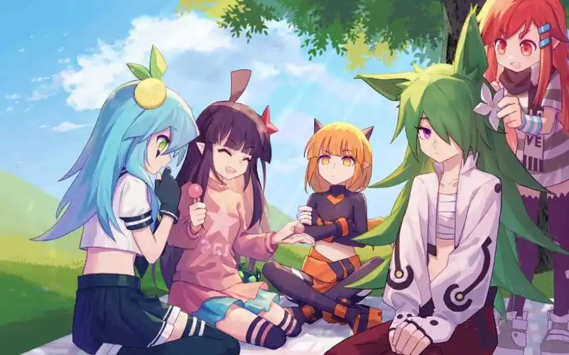 凹凸世界女生们的霸气瞬间