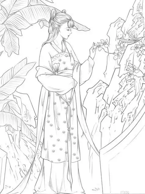 古风简笔画古风简笔画图案