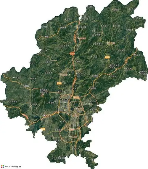 贵州省贵阳市谷歌卫星地图下载