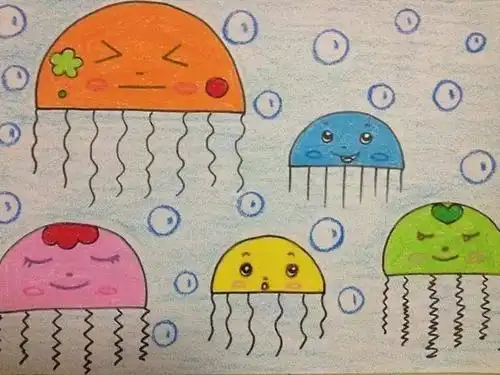 【范画】幼儿园儿童范画大全,范画绘画教程!值得一学!