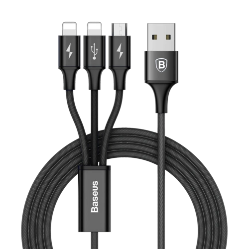 功能充电器7三合一6s安卓二合一type-c万能车载多头多用二合一充电线