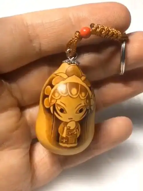 手工烙画小葫芦