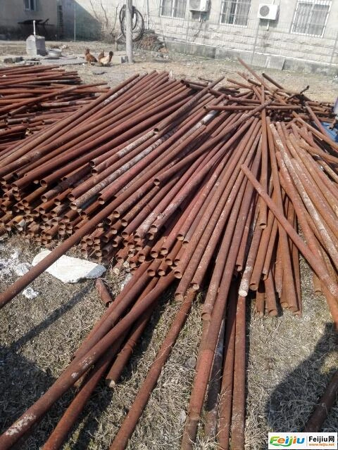 改行一批旧钢管处理