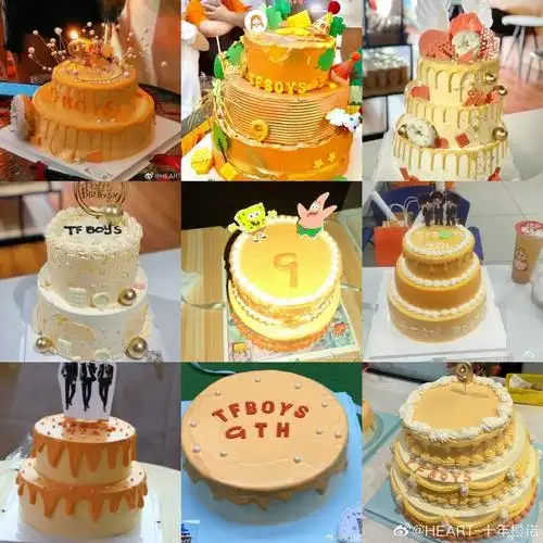 tfboys超话#tfboys许九不见#九周年各地区线下应援蛋糕专场来啦不能开