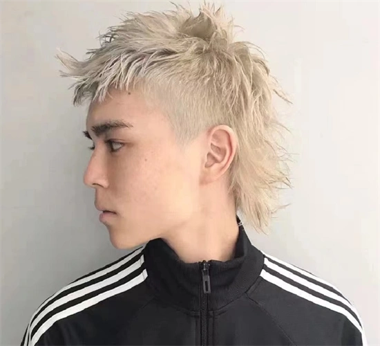 帅气个性狼尾发型 最新男生发型设计_男士短发 - 美发站