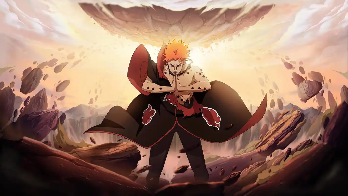 佩恩天道超,漂泊佩恩,百战佩恩,官方壁纸,火影忍者手游情报社