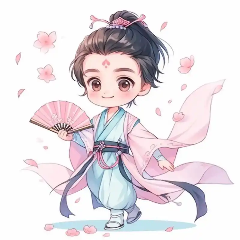 古风小男孩 古风q版人物小哥哥