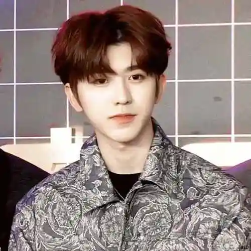 蔡徐坤中分发型帅气满分颜值认证