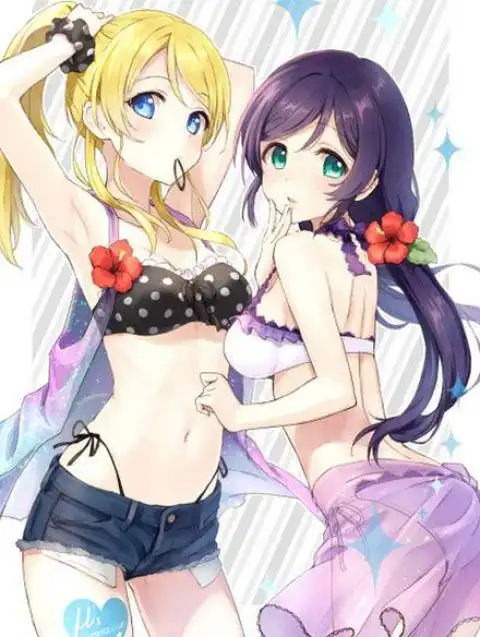 二次元百合美少女