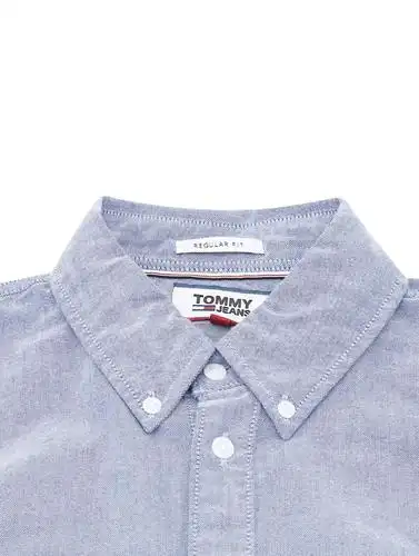 浅蓝灰色男式长袖休闲衬衫