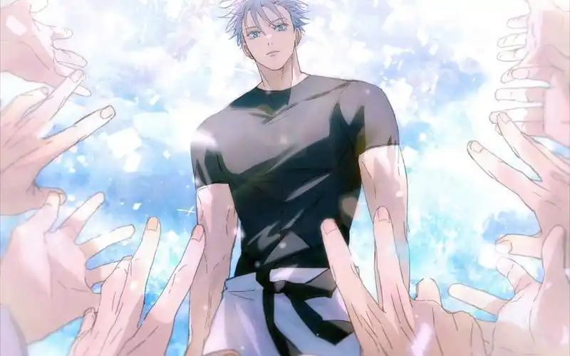 【咒术回战|五条悟】谁会不喜欢这个"白发蓝瞳"的美少年呢?