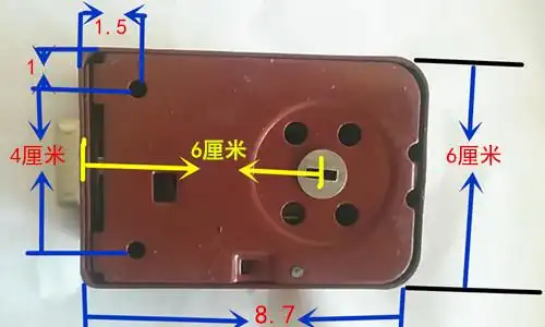 牛头锁 锁子 双保险弹子三保险80型房门锁有牛头锁老式门锁室内外木门